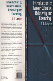 An Introduction to Tensor Calculus, Relativity, and Cosmology, Third Edition