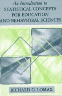 An introduction to statistical concepts for education and behavioral sciences  