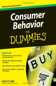 Consumer Behavior For Dummies (For Dummies (Business & Personal Finance))
