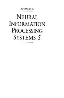 Advances in Neural Information Processing Systems 5