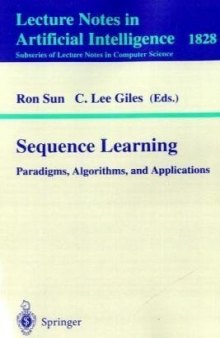 Sequence Learning: Paradigms, Algorithms, and Applications