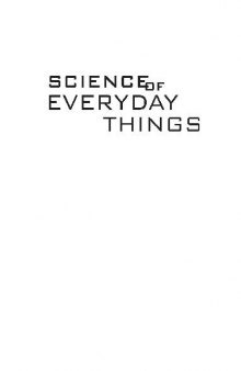 Science of Everyday Things Chemistry