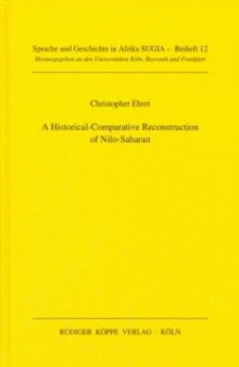 A Historical-Comparative Reconstruction of Nilo-Saharan (SUGIA)