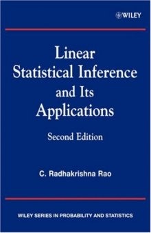 Linear Statistical Inference and Its Application, 2nd edition