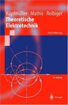 Theoretische Elektrotechnik: Eine Einführung 16. Auflage