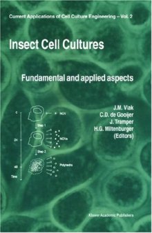 Insect Cell Cultures:: Fundamental and Applied Aspects (Current Applications of Cell Culture Engineering)