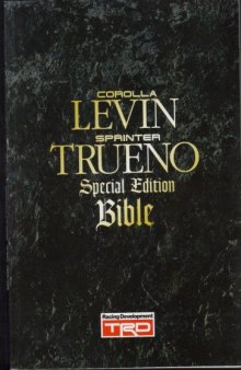 Toyota Corolla Levin, Sprinter Trueno. Special Edition Bible.