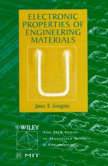 Electronic Properties of Engineering Materials (Mit Series in Materials Science and Engineering)  