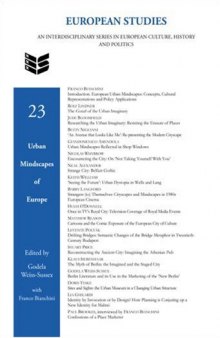 Urban Mindscapes of Europe (European Studies 23) (European Studies: An Interdisciplinary Series in European Culture, History and Politics)