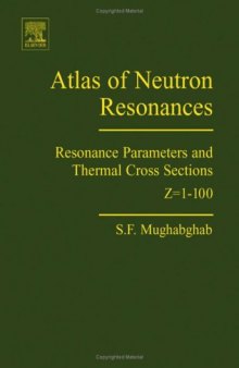 Atlas of Neutron Resonances: Resonance Parameters and Thermal Cross Sections