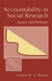 Accountability in Social Research: Issues and Debates
