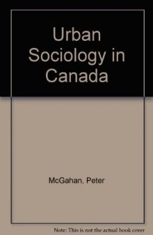 Urban Sociology in Canada