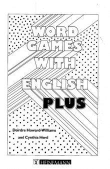 Word Games with English Plus: Students' Book 