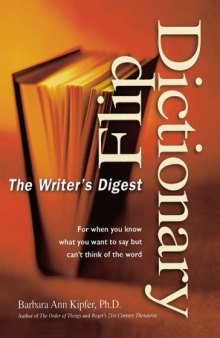 The Writer's Digest flip dictionary