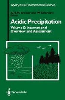 Acidic Precipitation: International Overview and Assessment