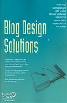 Blog design solutions