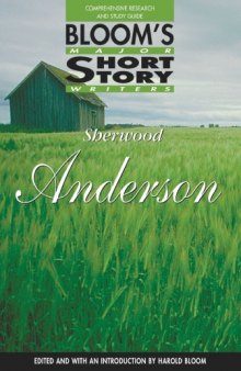 Sherwood Anderson (Bloom's Major Short Story Writers)