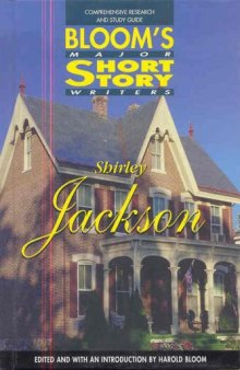 Shirley Jackson (Bloom's Major Short Story Writers)