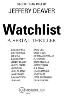 Watchlist: A Serial Thriller