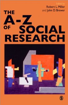 The A--Z of Social Research: A Dictionary of Key Social Science Research