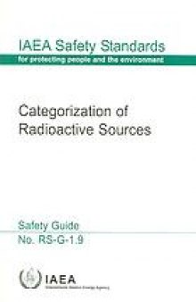 Categorization of radioactive sources
