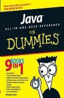 Java all-in-one desk reference for dummies