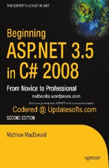 beginning asp net 3 5 in c 2008 from novice to professional