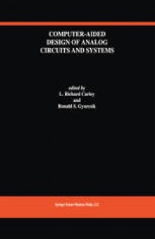 Computer-Aided Design of Analog Circuits and Systems