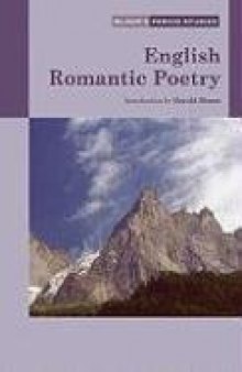 English Romantic Poetry (Bloom's Period Studies)
