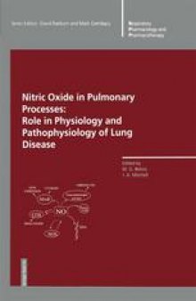 Nitric Oxide in Pulmonary Processes: Role in Physiology and Pathophysiology of Lung Disease