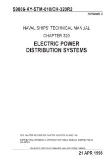 Electric Power Distribution Systems (ch320)