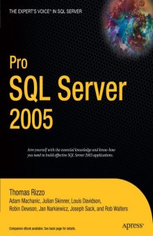 Pro SQL Server 2005 (Pro)