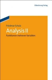 Analysis II: Funktionen mehrerer Variablen