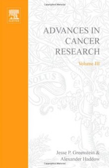 Advances in Cancer Research, Vol. 3