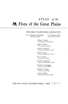 Atlas of the Flora of the Great Plains