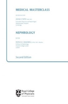 Medical masterclass : nephrology