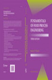 Fundamentals of Food Process Engineering