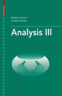 Analysis III (v. 3)  