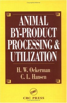Animal By-Product Processing & Utilization  
