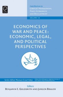 Contributions to Conflict Management, Peace Economics and Development