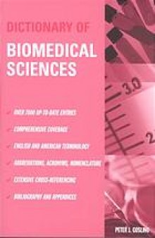Dictionary of biomedical sciences