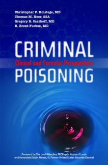 Criminal Poisoning: Clinical and Forensic Perspectives