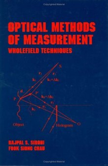 Optical methods of measurement: wholefield techniques