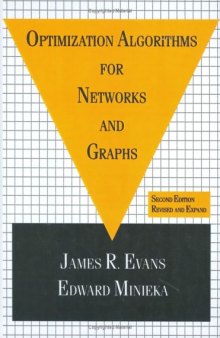 Optimization algorithms for networks and graphs