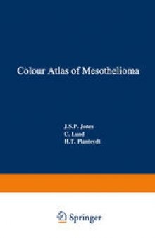 Colour Atlas of Mesothelioma: Prepared for the Commission of the European Communities, Directorate-General Employment, Social Affairs and Education, Industrial Medicine and Hygiene Division