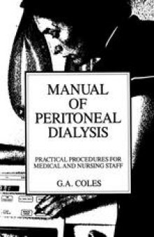 Manual of Peritoneal Dialysis: Practical Procedures for Medical and Nursing Staff