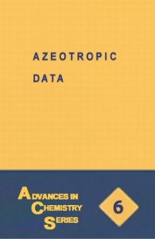 Azeotropic data