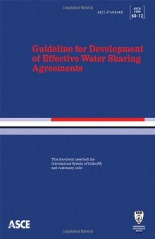 Guideline for development of effective water sharing agreements