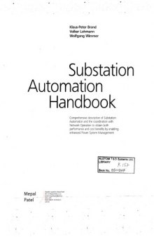 Substation Automation Handbook
