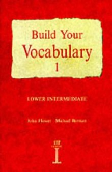Build Your Vocabulary 1-Lower Intermediate